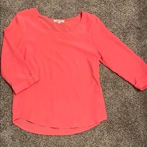 Coral 3/4 Sleeve Top